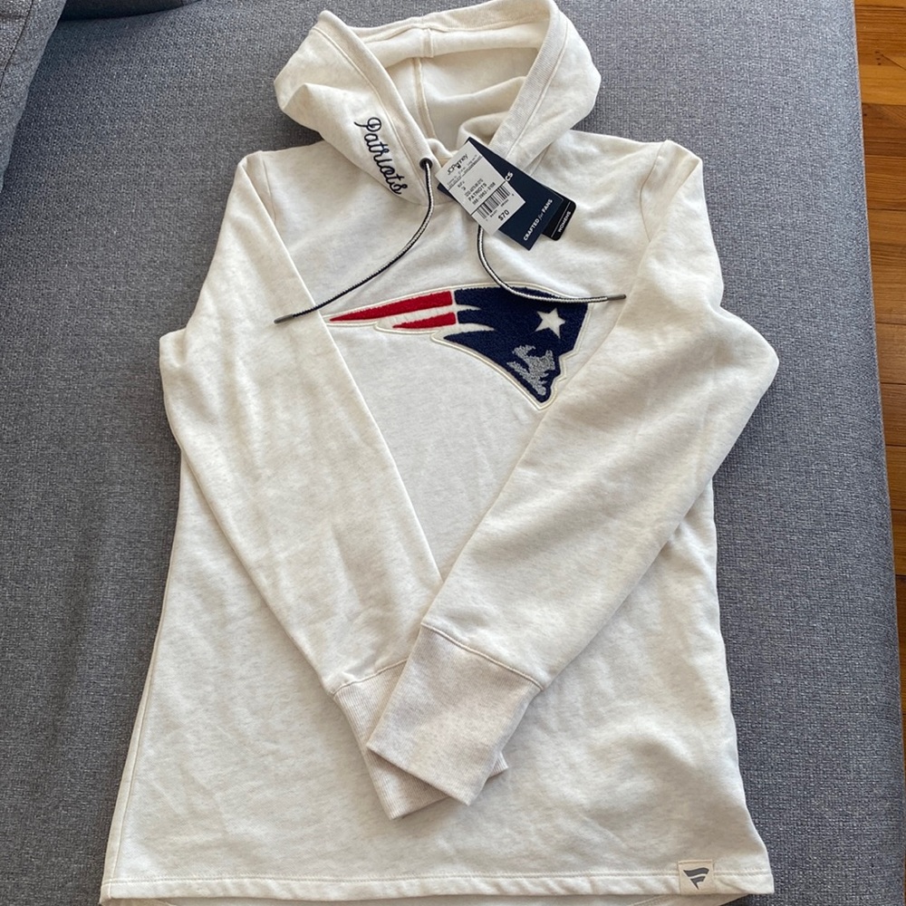 Patriots hoodie.
